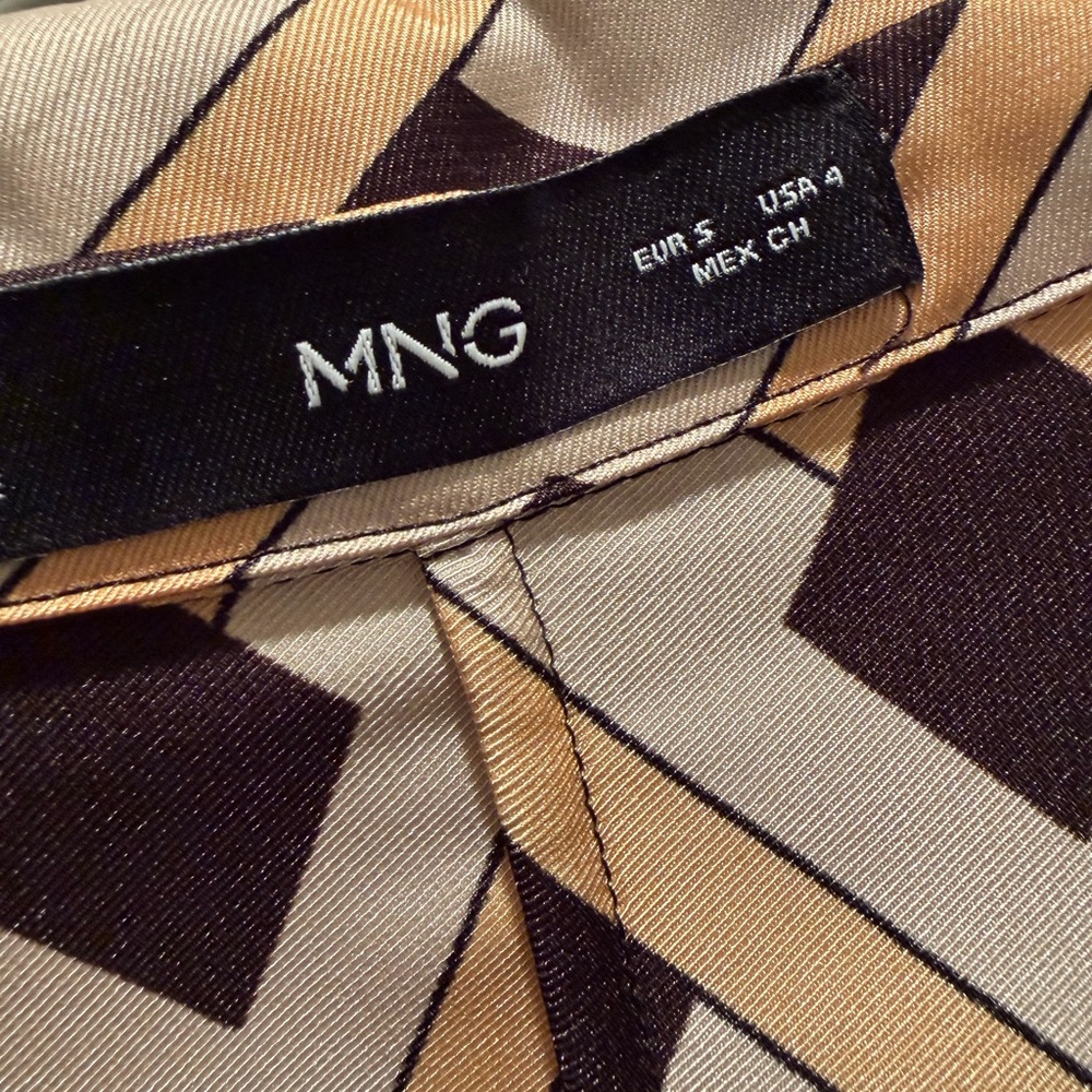 Mango Geometric Patterned Dress - Picture 5 of 6